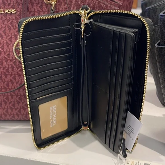 MICHAEL KORS
Leather Lg Continental Wristlet Phone Wallet Exotic Print Hair Calf - Picture 5 of 16